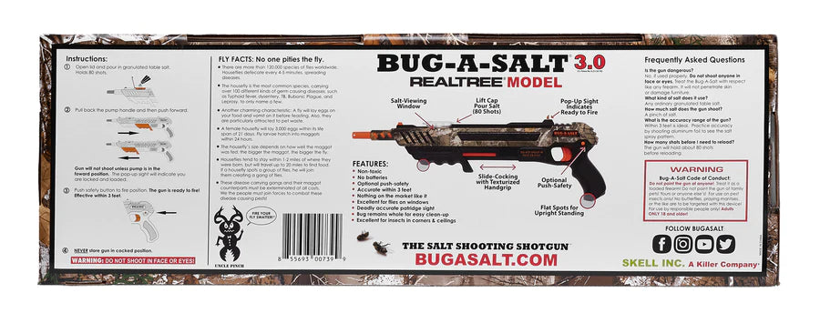 Bug-A-Salt Limited Edition Real Tree 3.0 New