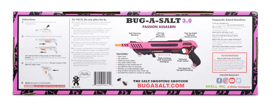 Bug-A-Salt Limited Edition Passion Assassin 3.0 New