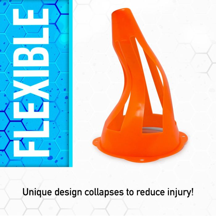 Franklin All sport 4 Flexi Cones Orange New