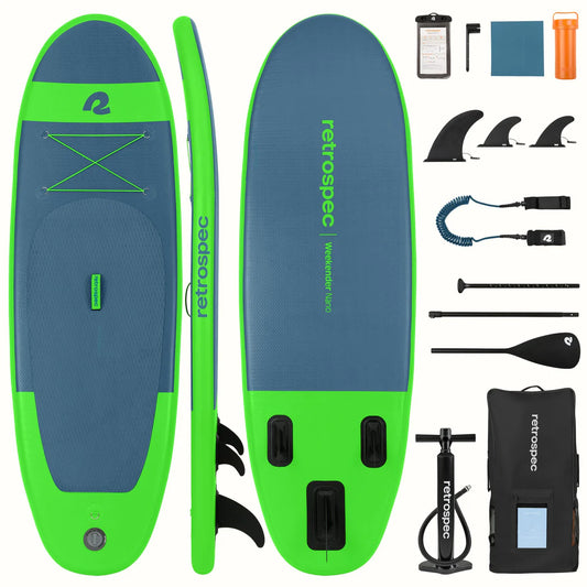 Inflatable Standup Paddleboard iSUP Weekender Nano 8 ft  140 LB New Paddle Board