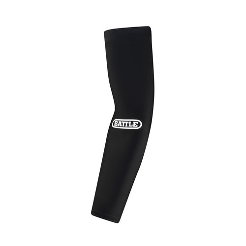 Battle Arm Sleeve Black with White BATTLE Logo New