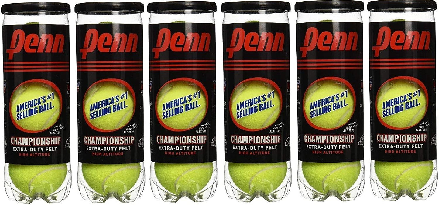 Penn Championship Extra-Duty Felt High Altitude Tennis Balls 3 pack NEW