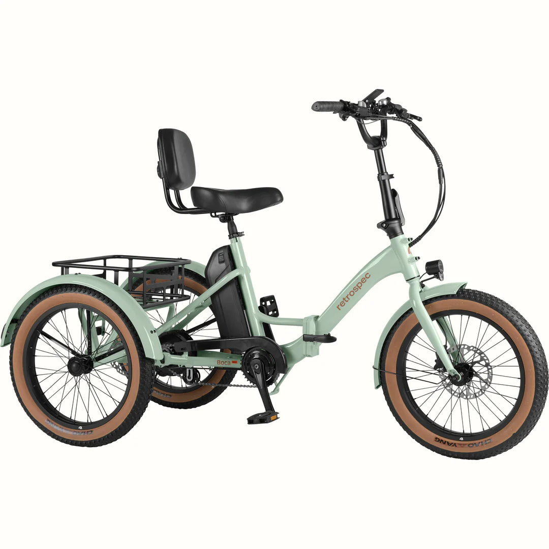 Boca Rev Electric Tricycle New E-Bike eBike UL 2849 Certified