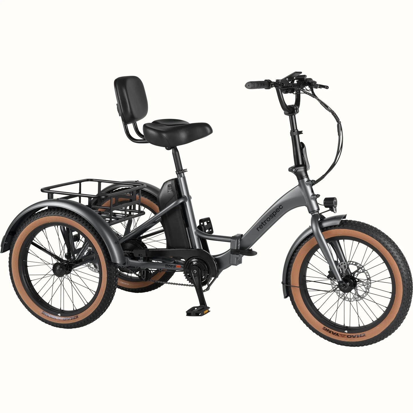 Boca Rev Electric Tricycle New E-Bike eBike UL 2849 Certified