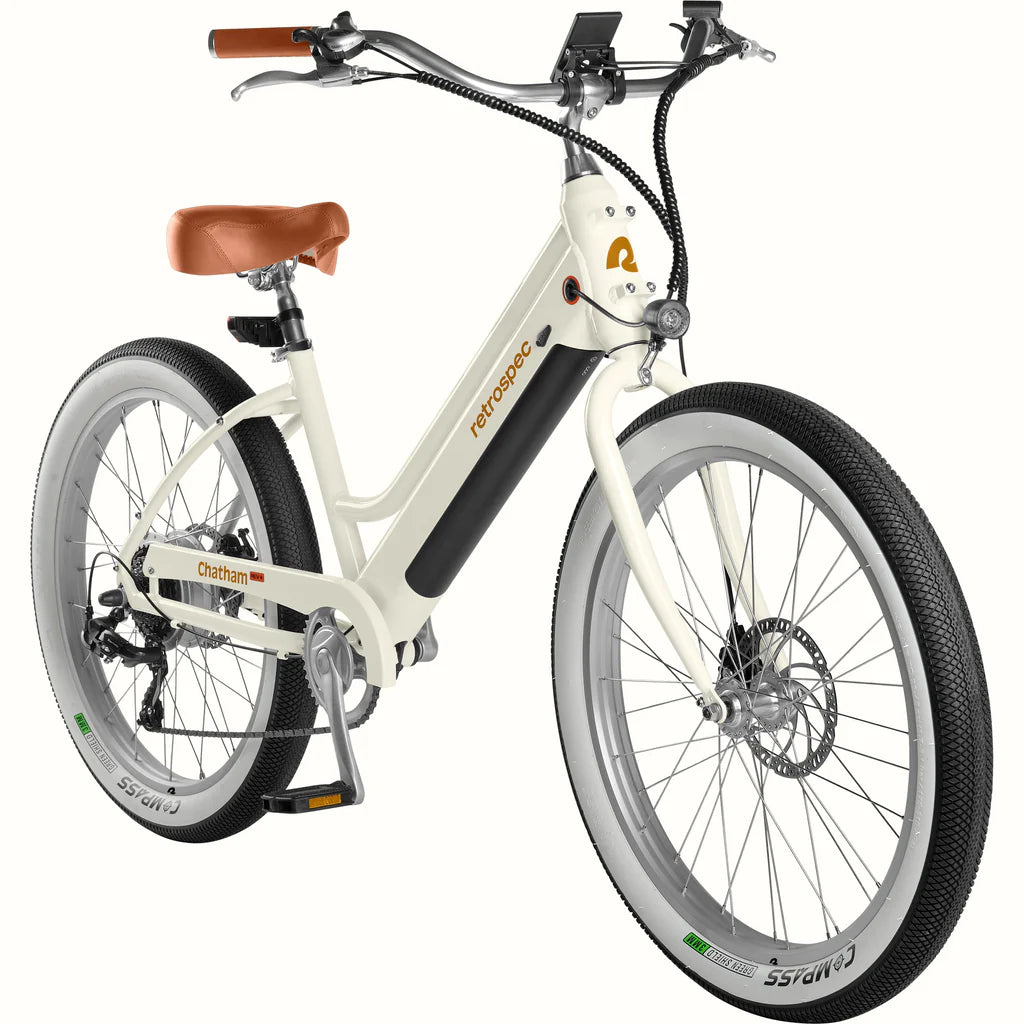 Chatham Rev + Electric Beach Cruiser Bike Step Thru EBike UL 2849 Certified New