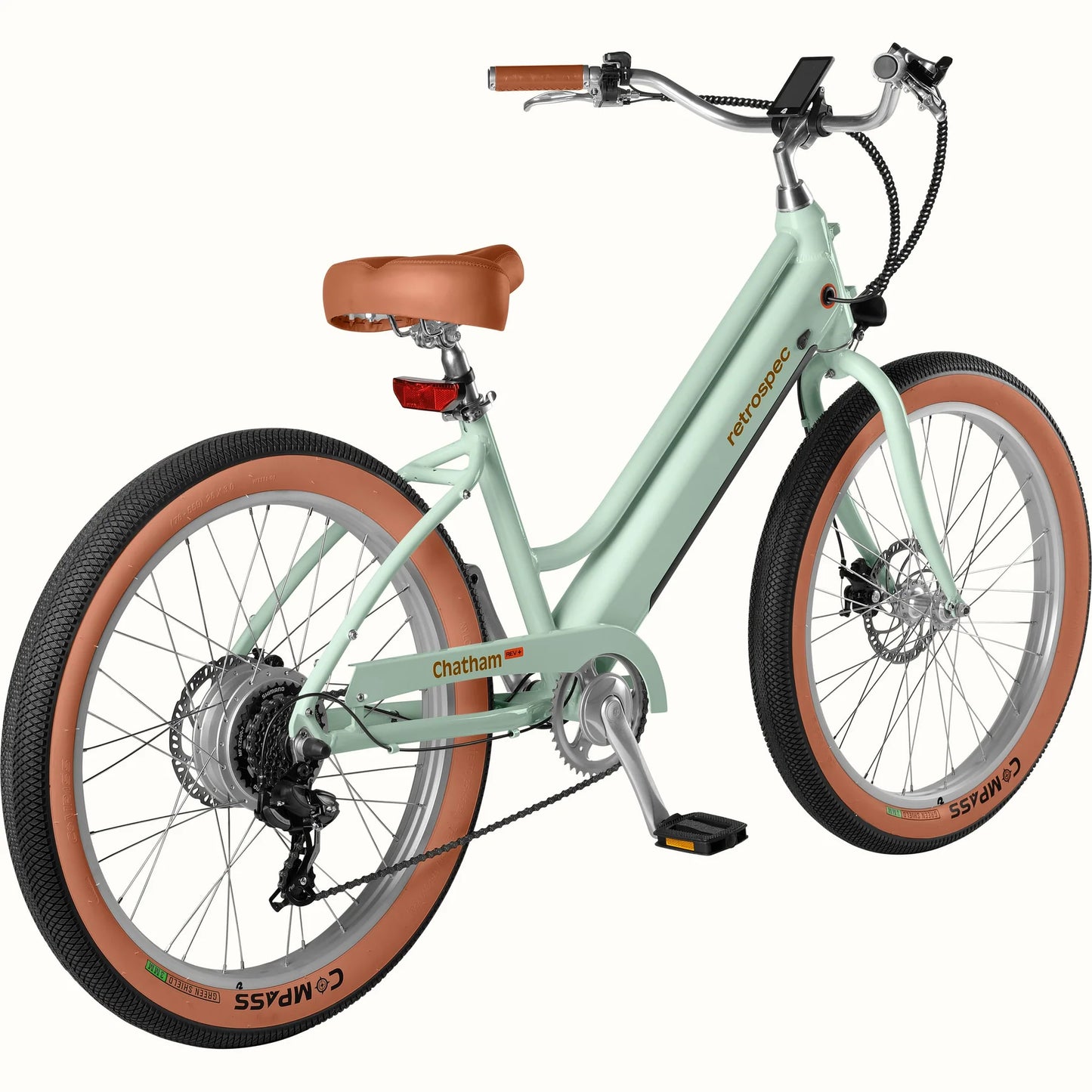 Chatham Rev + Electric Beach Cruiser Bike Step Thru EBike UL 2849 Certified New