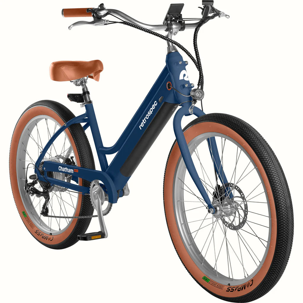 Chatham Rev + Electric Beach Cruiser Bike Step Thru EBike UL 2849 Certified New