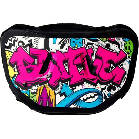 Battle Football Back Plate Graffiti Youth New