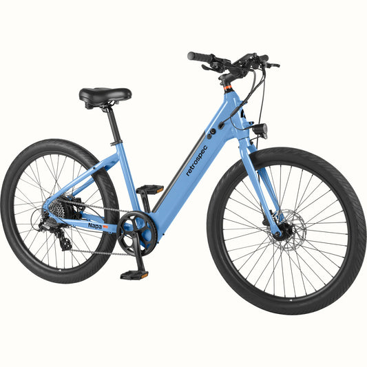 Napa Rev Hybrid Electric Bike Step Thru Condition New eBike UL 2849 Certified