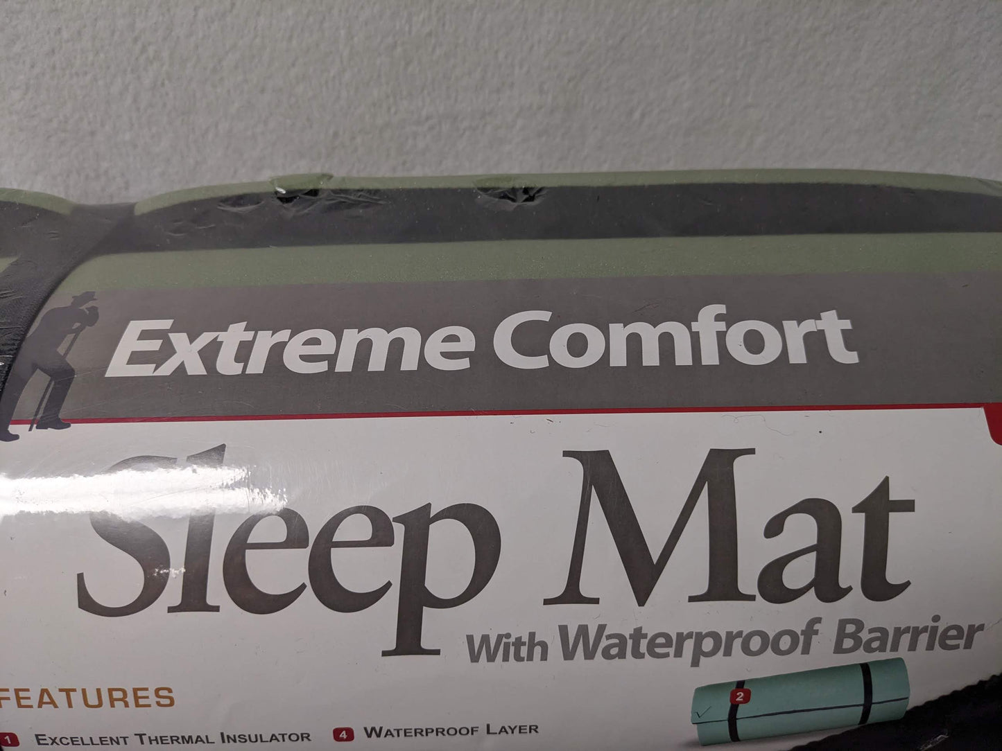 Wilcor Extreme Comfort Sleeping Mat With Waterproof Barrier Size 19.6-70.8 NEW