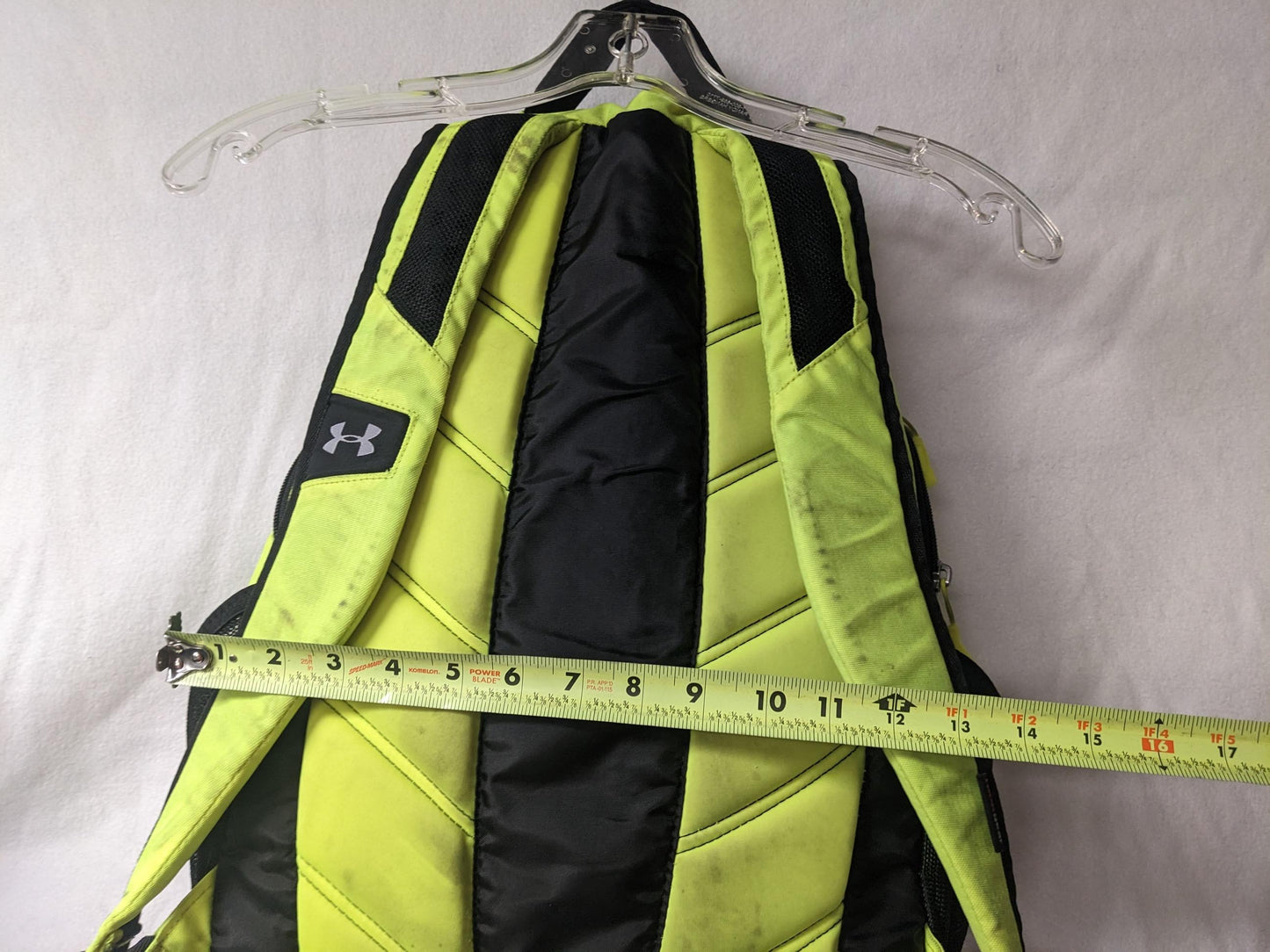 Under Armour BackPack Size OSFM Color Yellow Condition Used