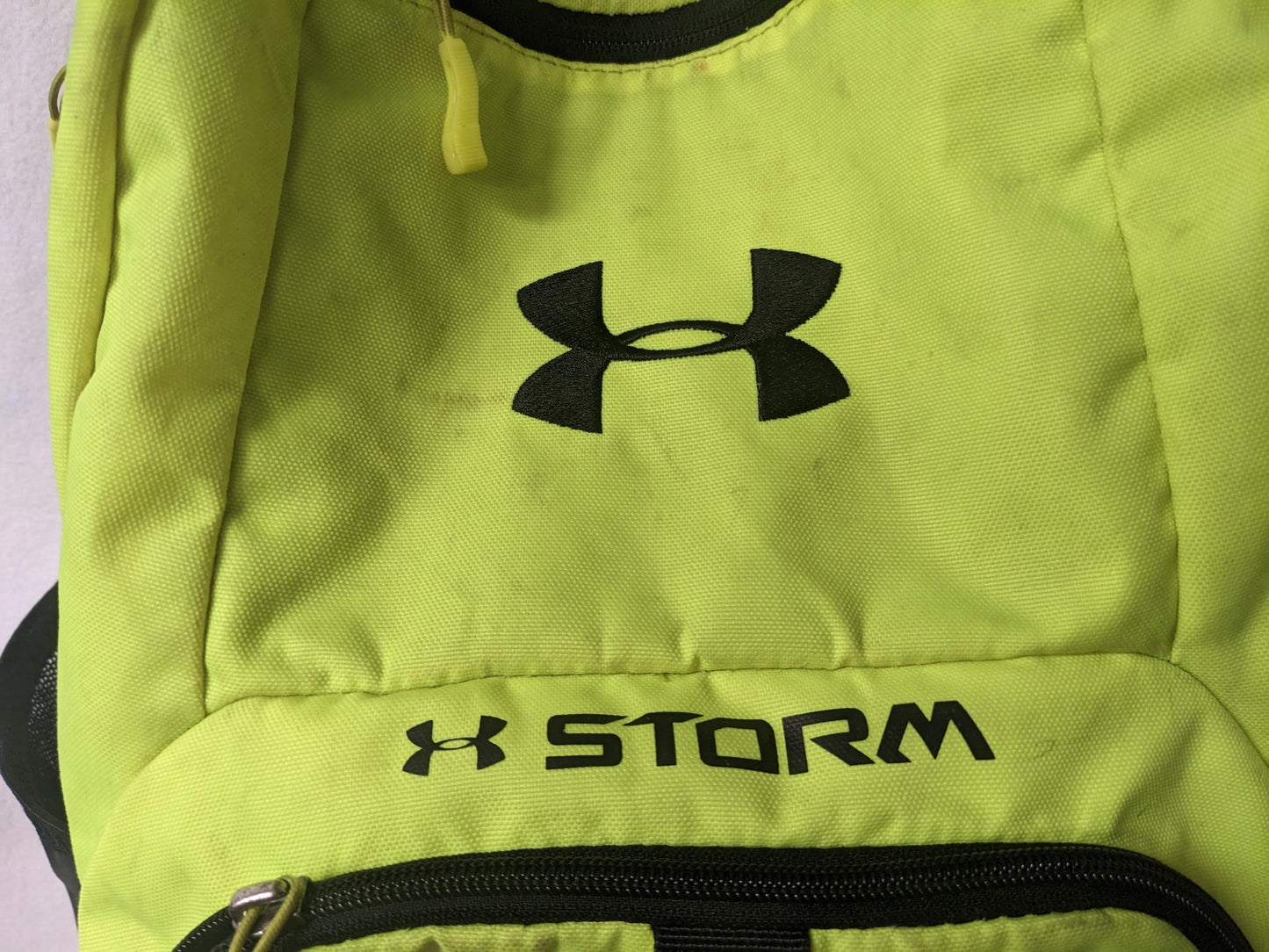 Under Armour BackPack Size OSFM Color Yellow Condition Used