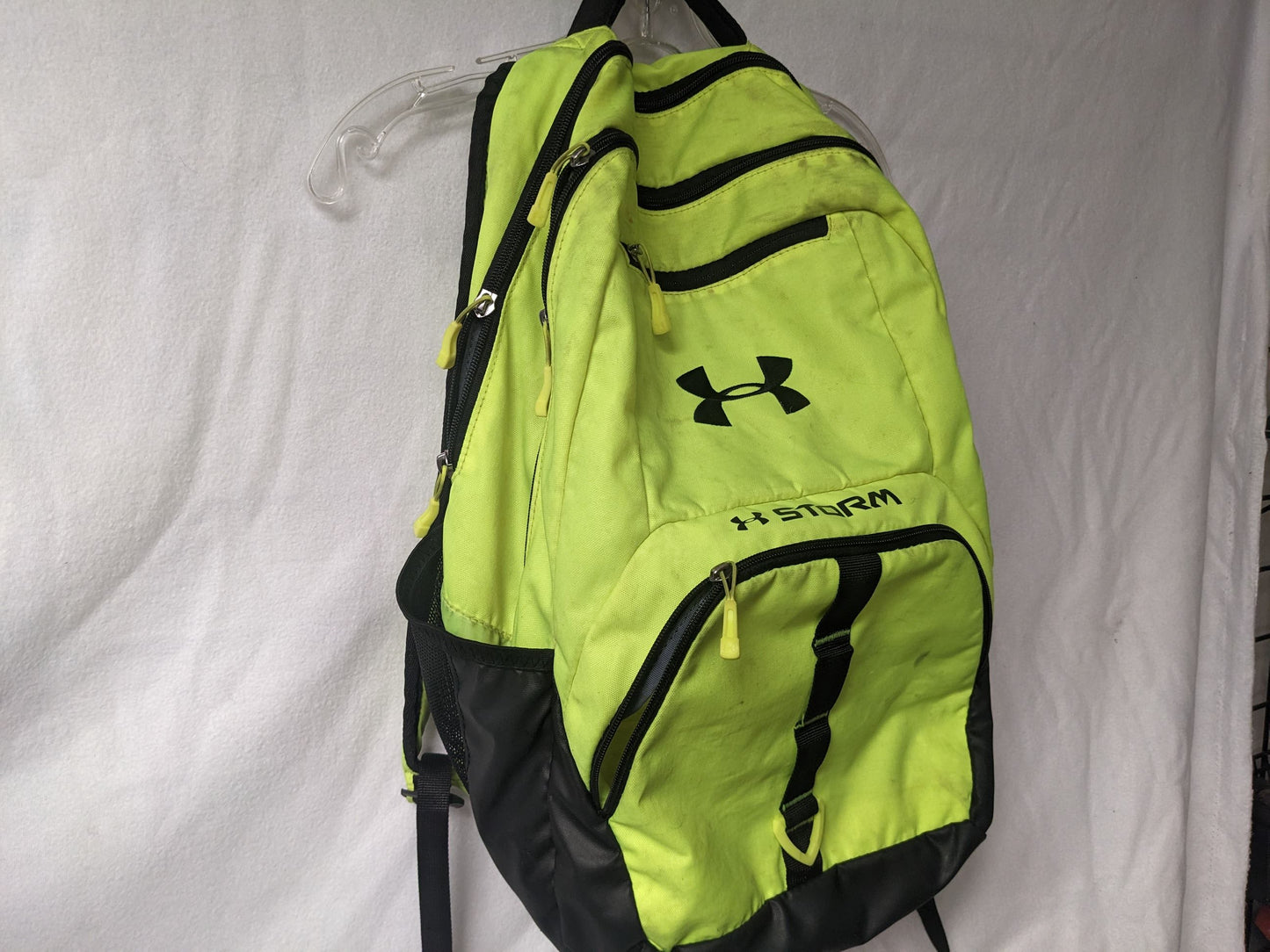 Under Armour BackPack Size OSFM Color Yellow Condition Used