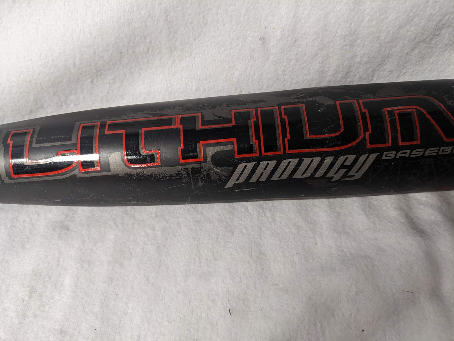 Worth Llithium Prodigy Baseball Size Bat Size 31 In 21 oz Color Gray Used USSSA