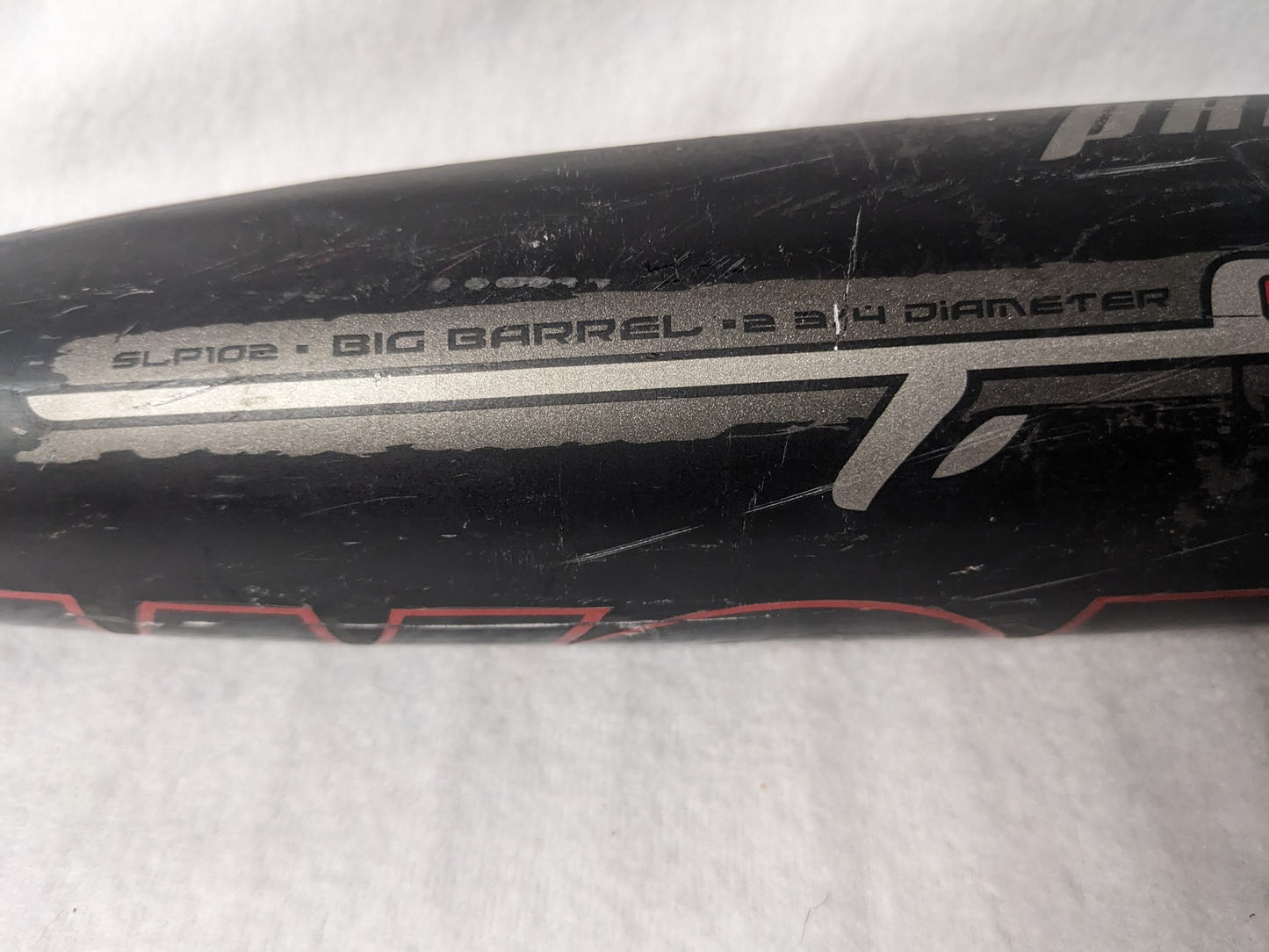 Worth Llithium Prodigy Baseball Size Bat Size 31 In 21 oz Color Gray Used USSSA