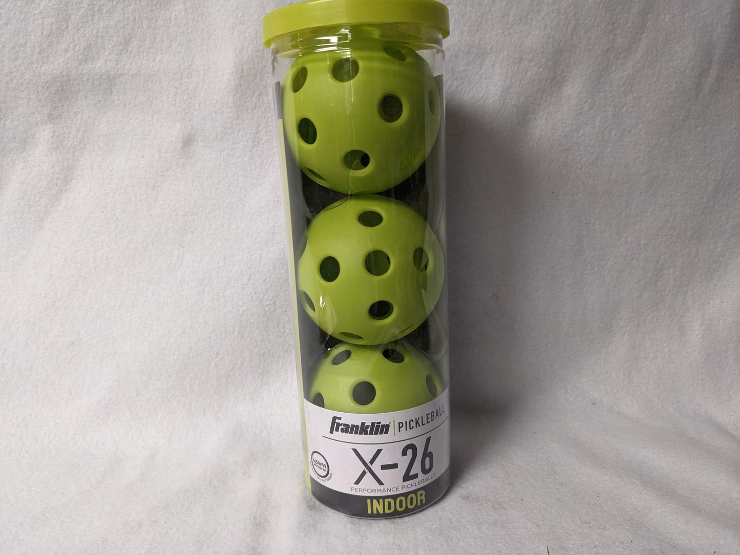 Franklin Pickleball X-26 Indoor 3 Pack Yellow