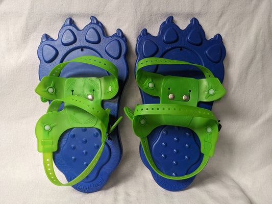 Redfeather Snowpaw Kids Snowshoes Size 15 In Color Blue Condition Used