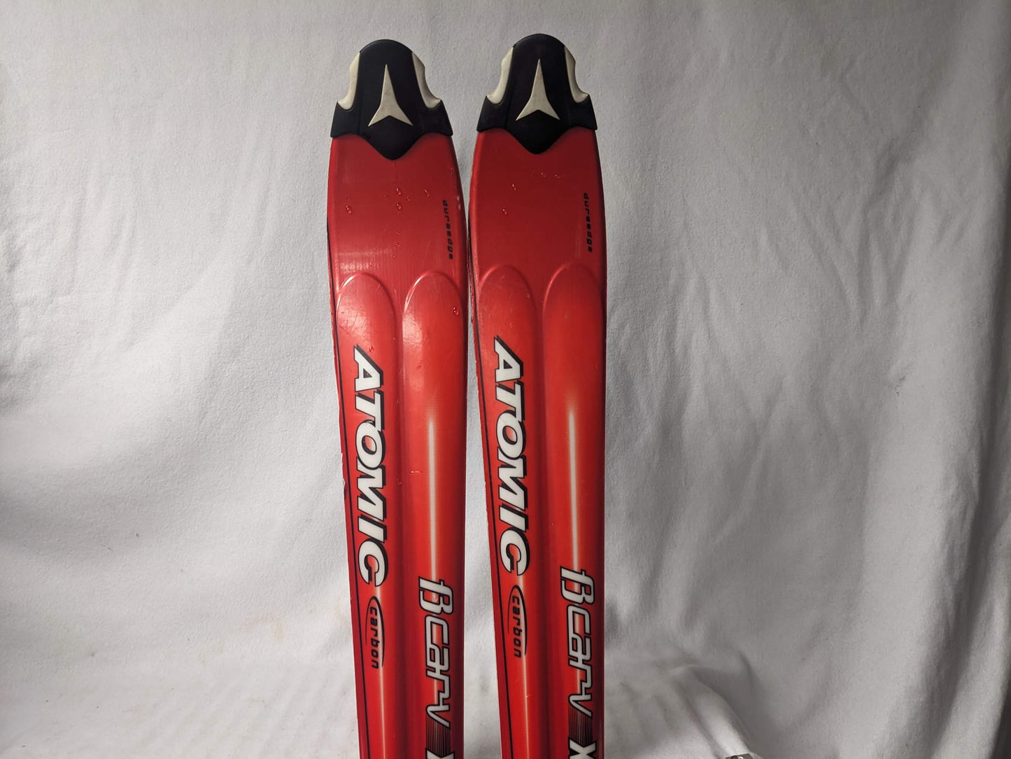 Atomic Beta CarvX 9.14 Skis *No Bindings* Size 160 Cm Color Red Condition Used