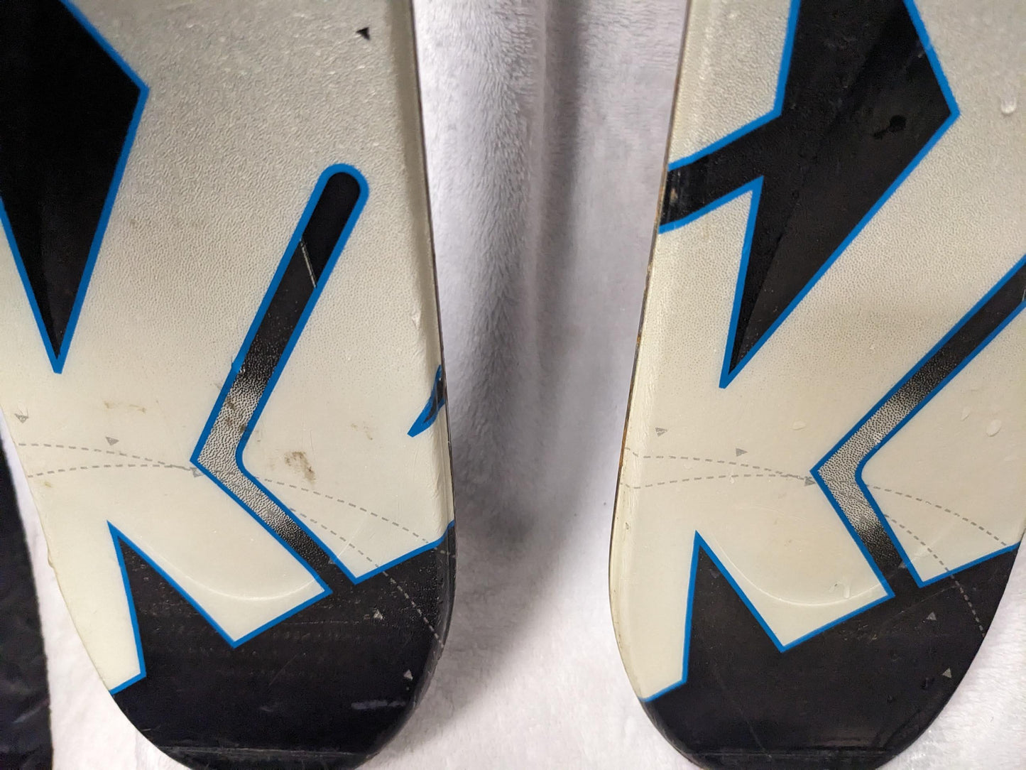 K2 Wired Skis *NO Bindings* Size 177 Cm Color Gray Condition Used