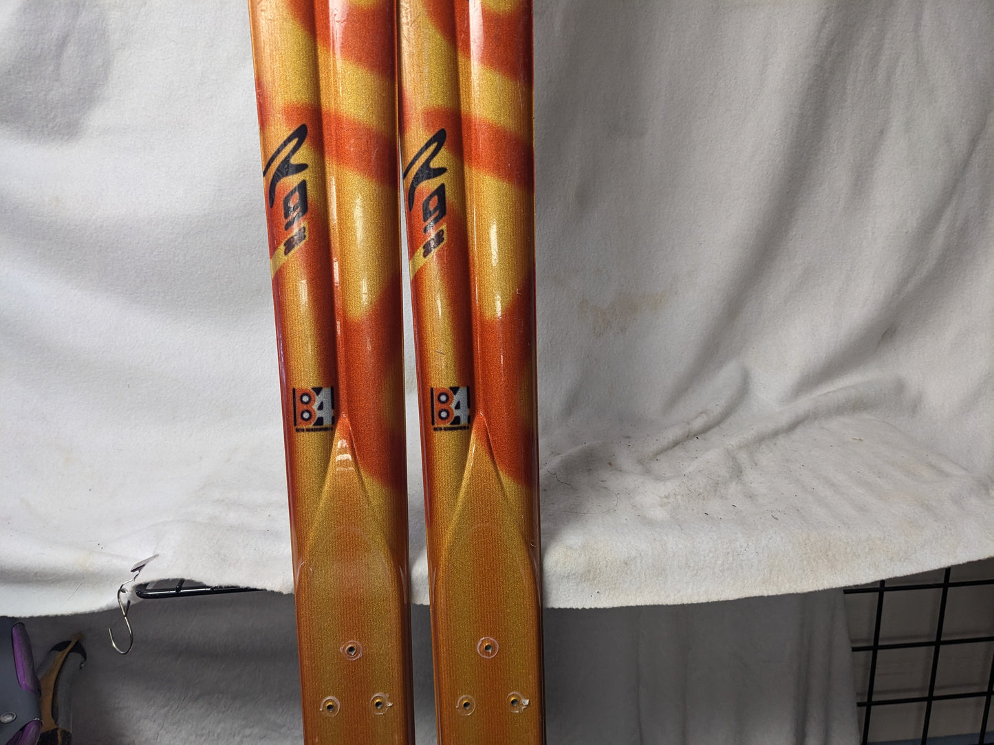 Atomic Beta Ride 22 Skis *No Bindings* Size 170 Cm Color Orange Condition Used