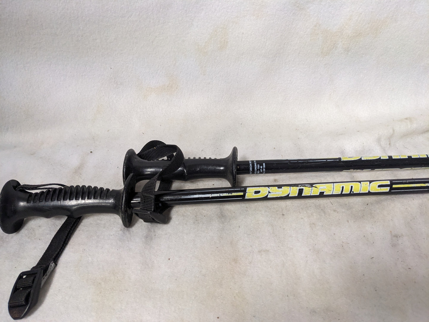 Dynamic Ski Poles Size 90 Cm Color Black Condition Used