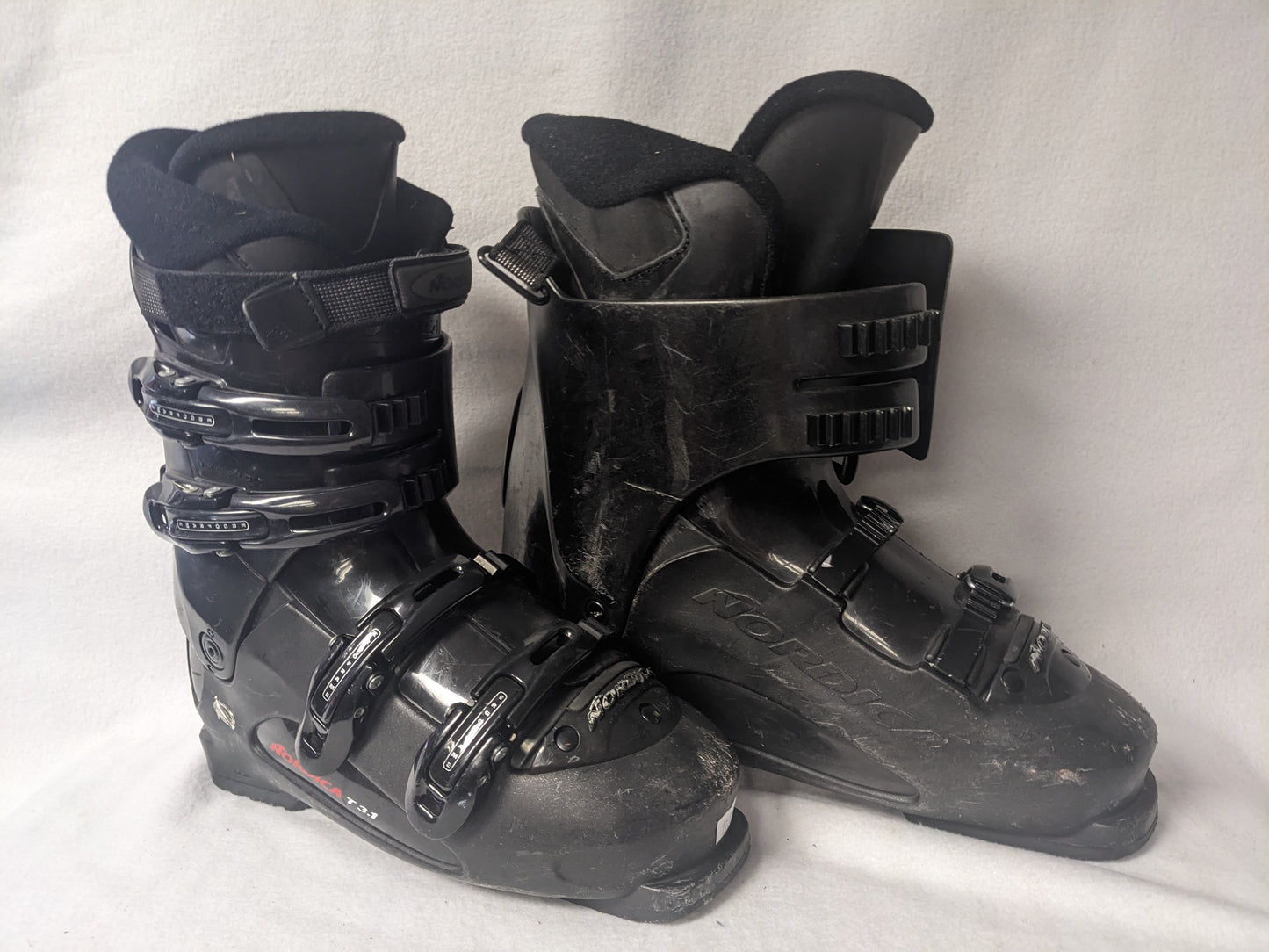 Nordica Olympia T3.1 Ski Boots Size 27.5 Color Black Condition Used