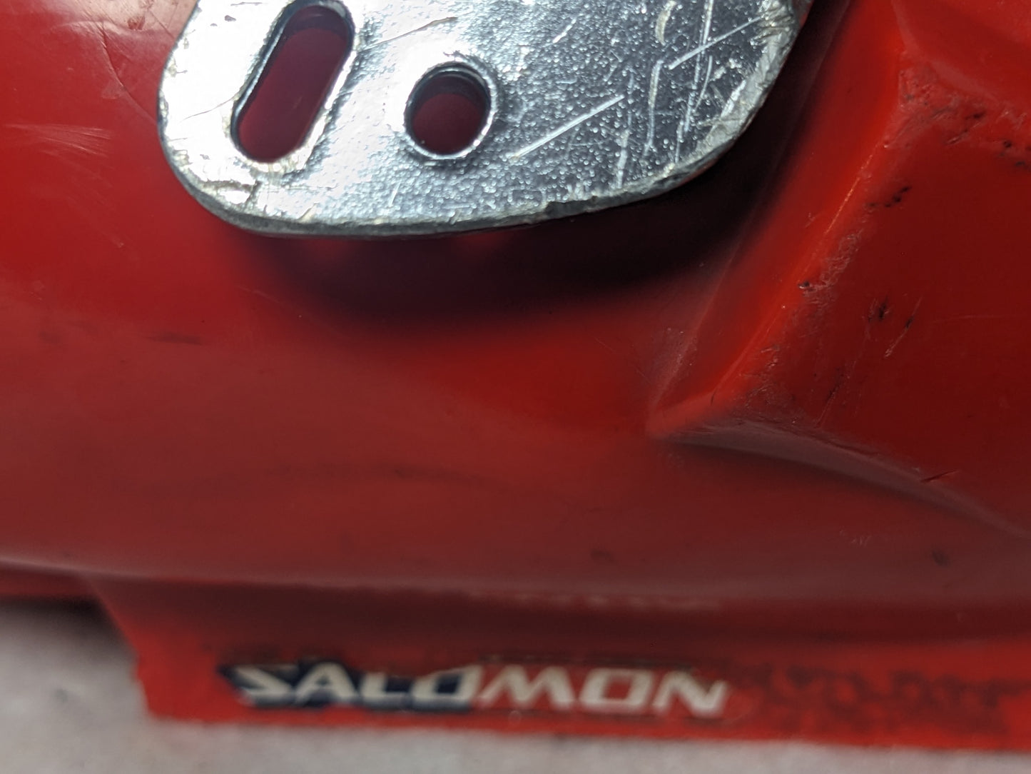 Salomon Course  Ski Boots Size 24.5 Color Red Condition Used