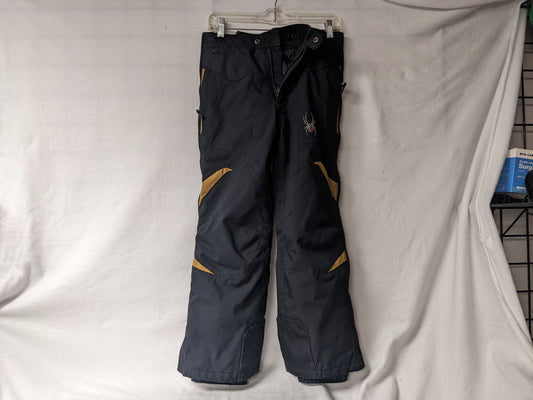 Spyder Insulated and Lined Youth Ski/Snowboard Pants Size Youth Large Color Black Condition Used