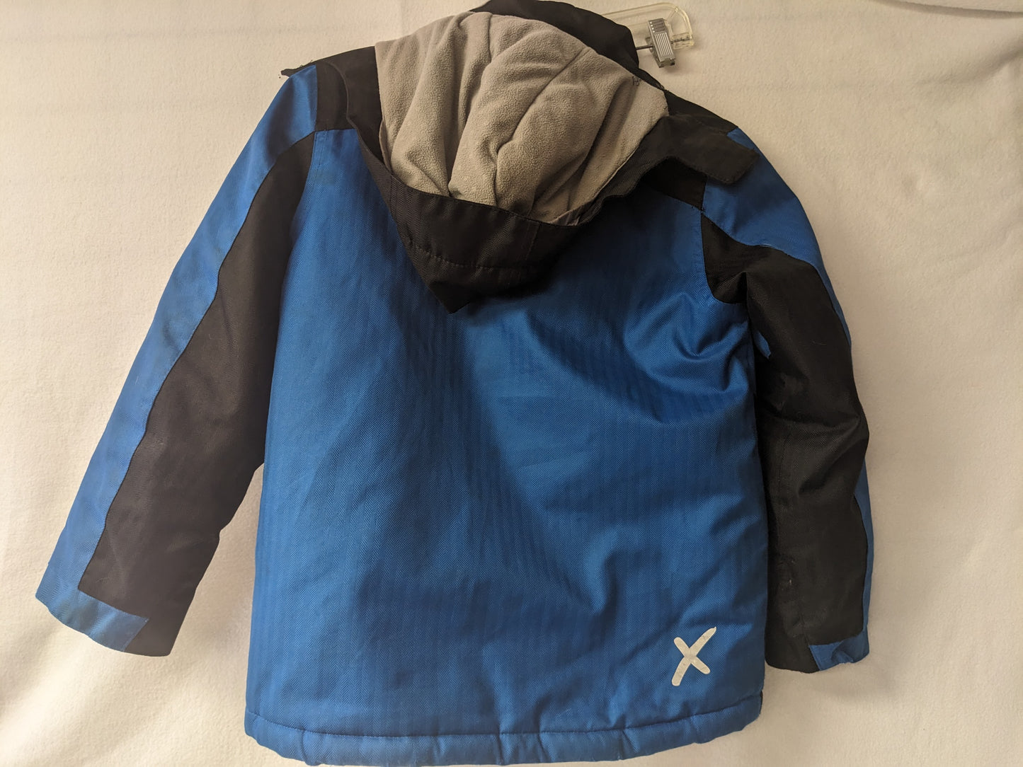 XMtn Hooded Insulated Ski/Snowboard Jacket Coat Size Small Color Blue Used