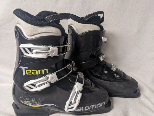 Salomon Team Ski Boots Size 24.5 Color Black Condition Used