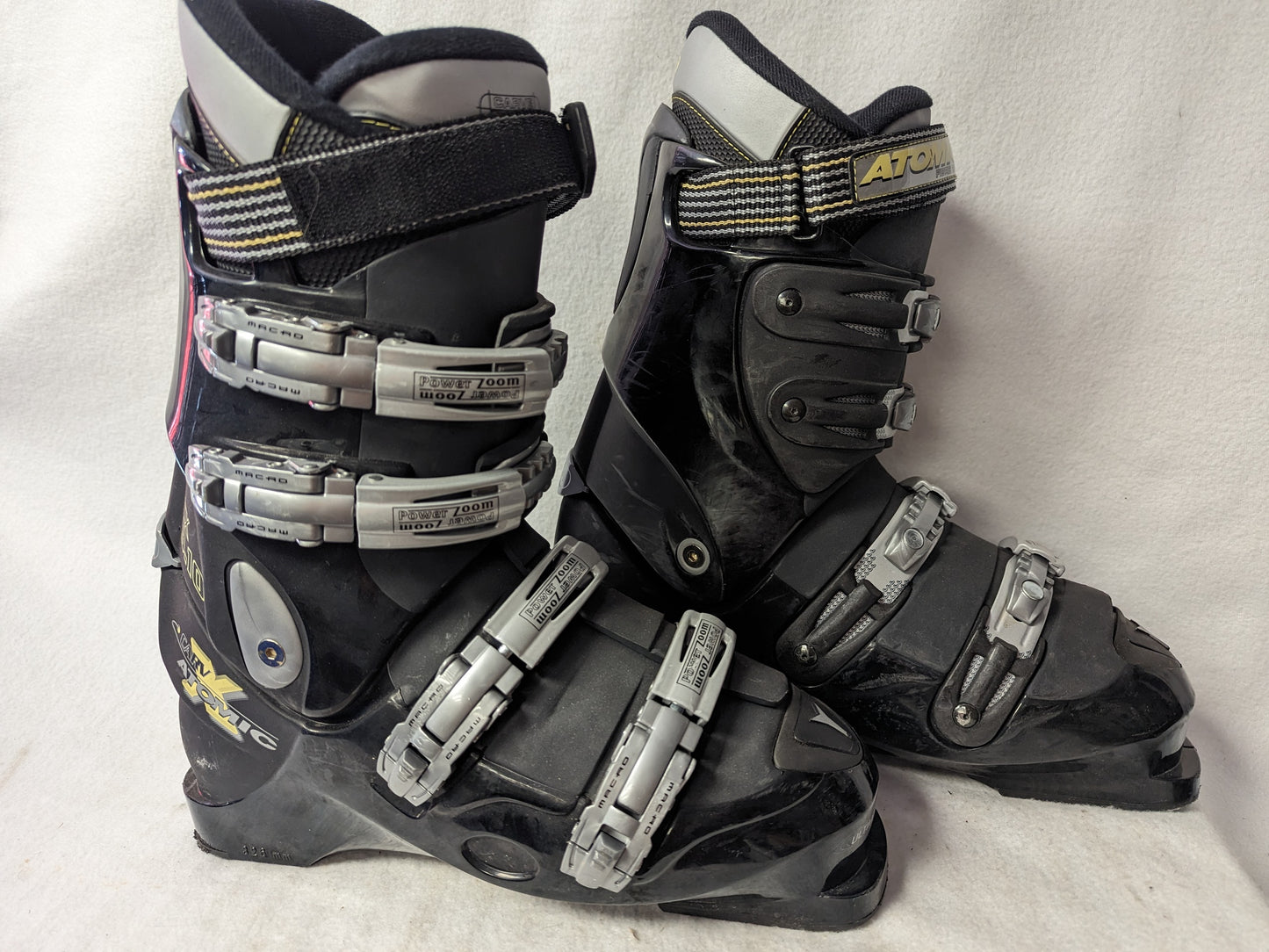 Atomic Carv X 9.10 Ski Boots Size 28 Color Black Condition Used