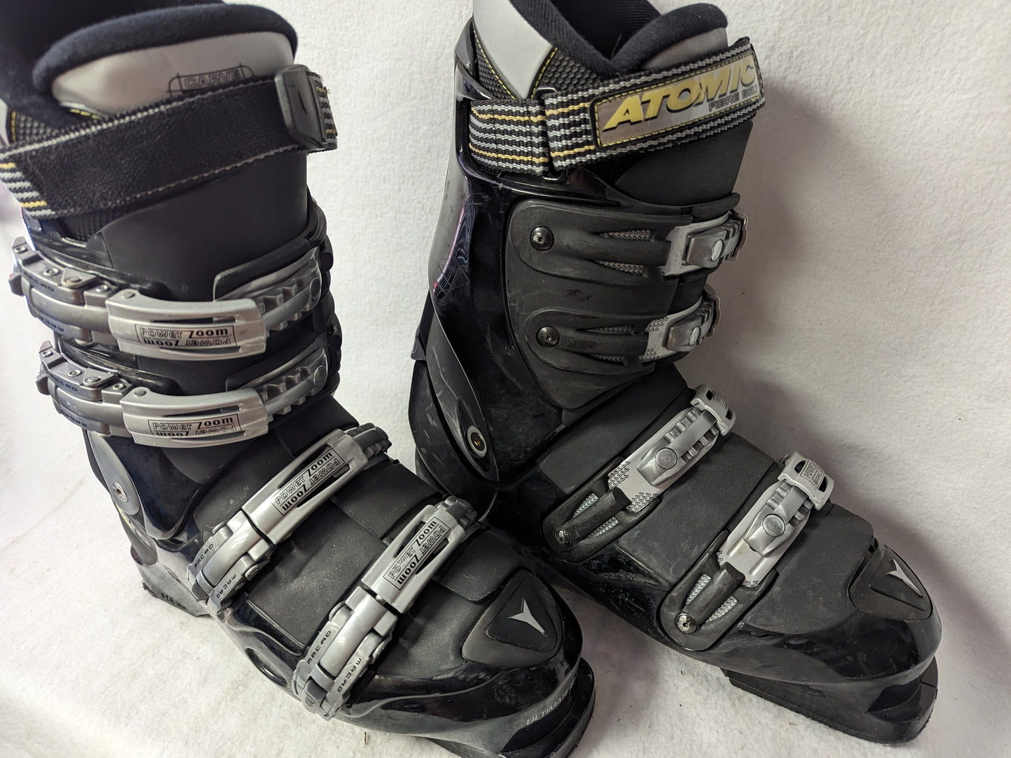 Atomic Carv X 9.10 Ski Boots Size 28 Color Black Condition Used