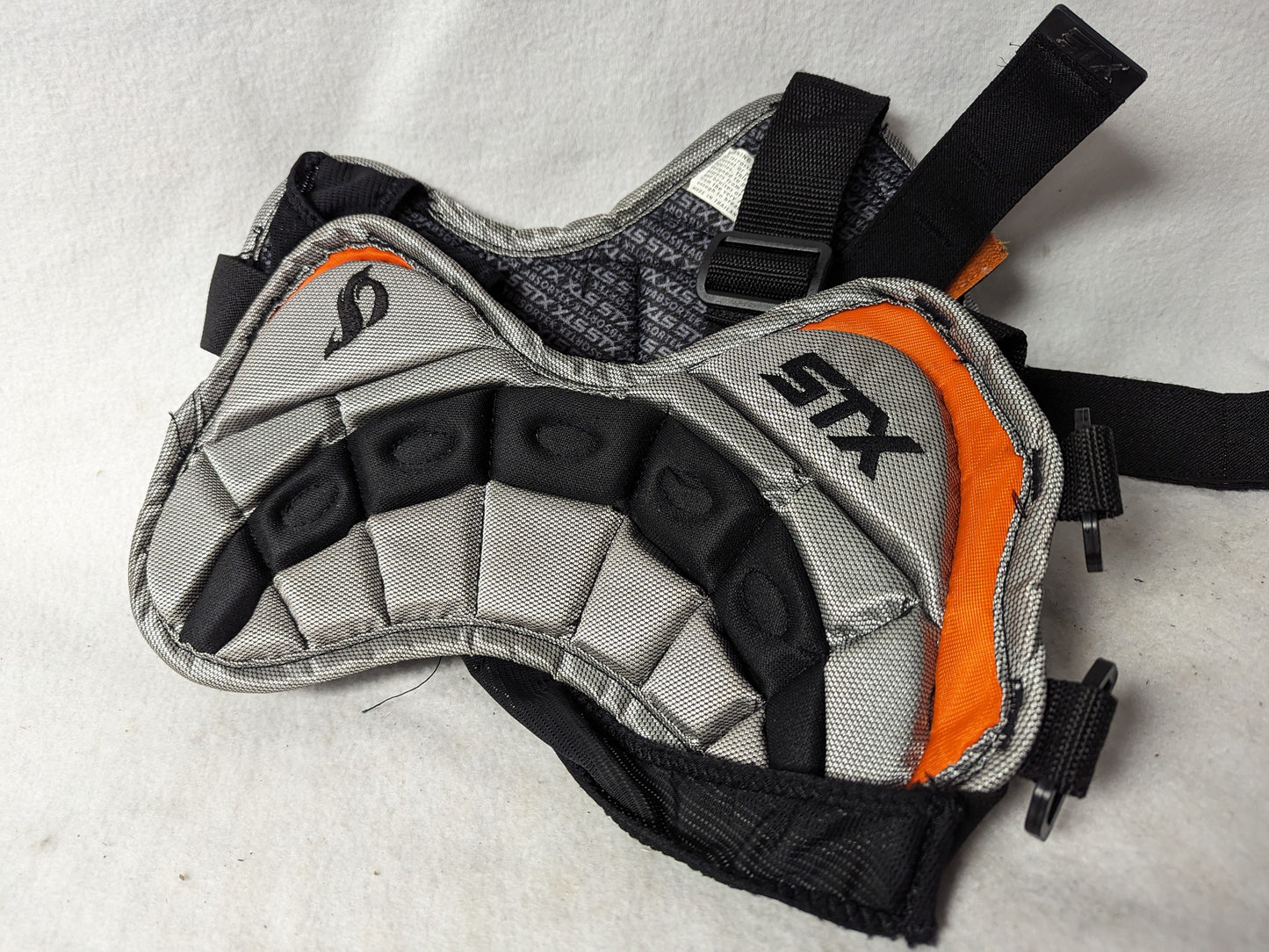 STX Youth Lacrosse Rib Pads Size Youth Color Black Condition Used