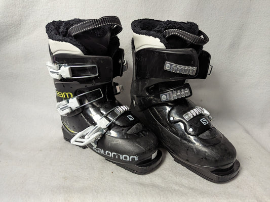 Salomon Team Ski Boots Size 23.5 Color Black Condition Used