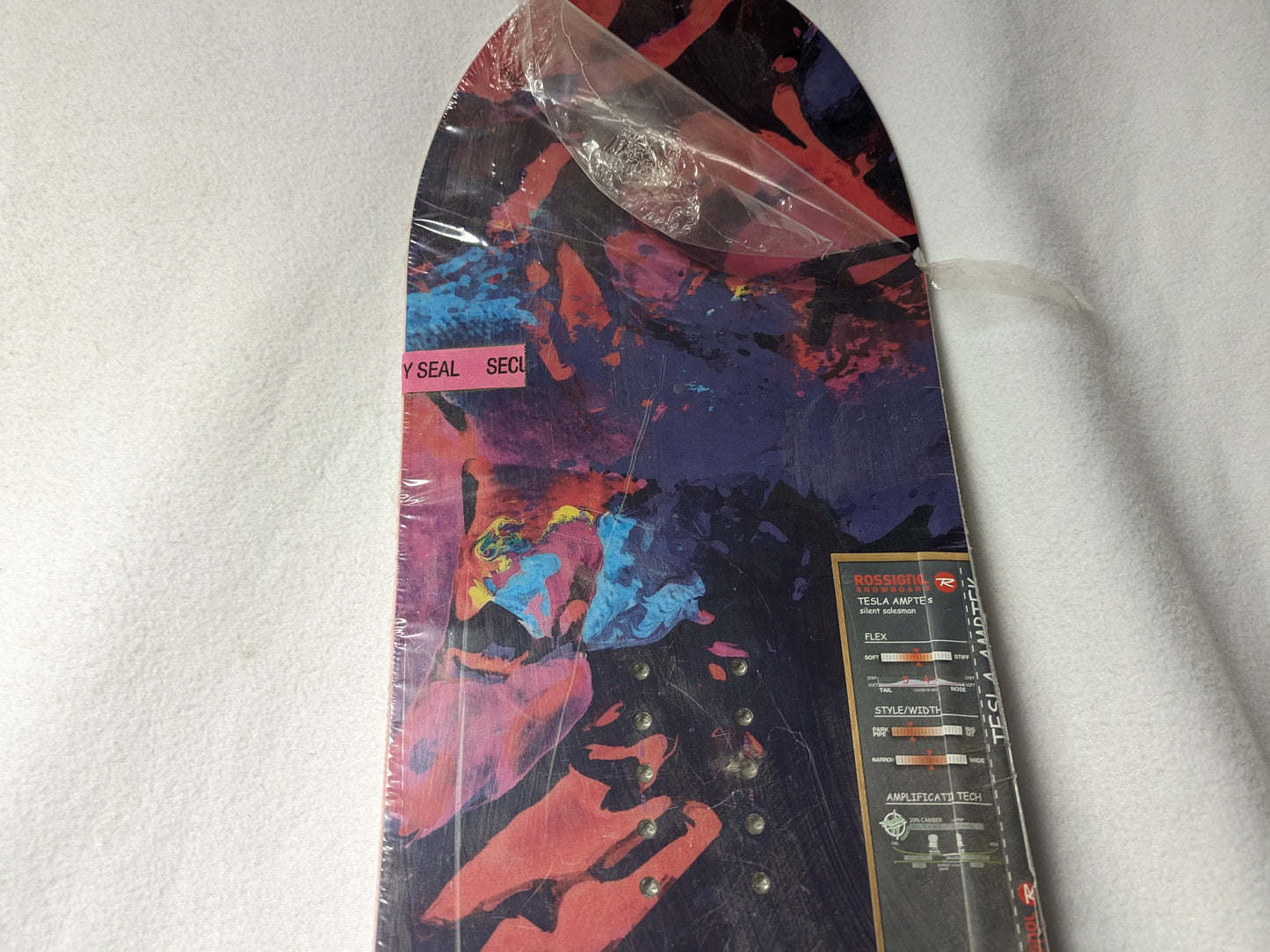 Rossignol Tesla Ampte Snowboard  *Deck Only*No Bindings* Size 139 Cm Purple New