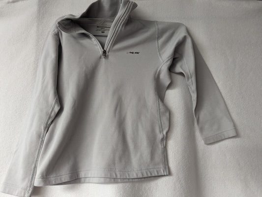 Patagonia Youth Half Zip Pull Over Size Youth Extra Small Color Gray Used