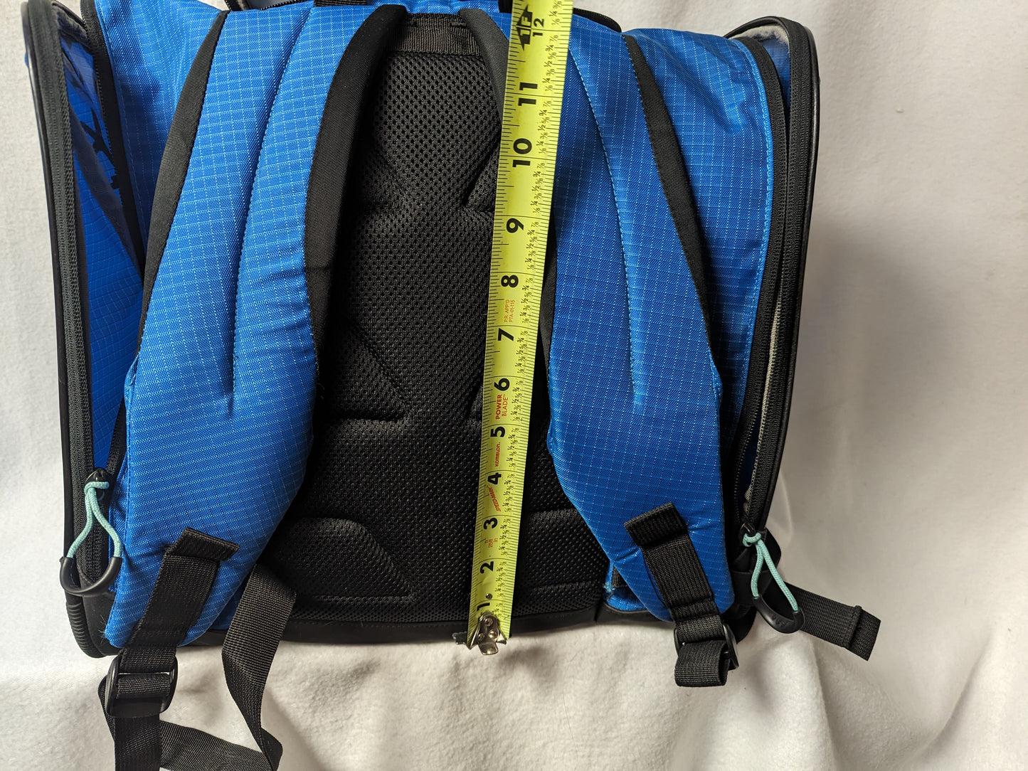 Kulkea Ski Boot Bag Backpack Straps Size 14 In x 14 In x 12 In Color Blue Used