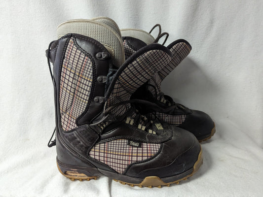 Vans Tara Dakides Snowboard Boots Size Women 8 Color Brown Condition Used