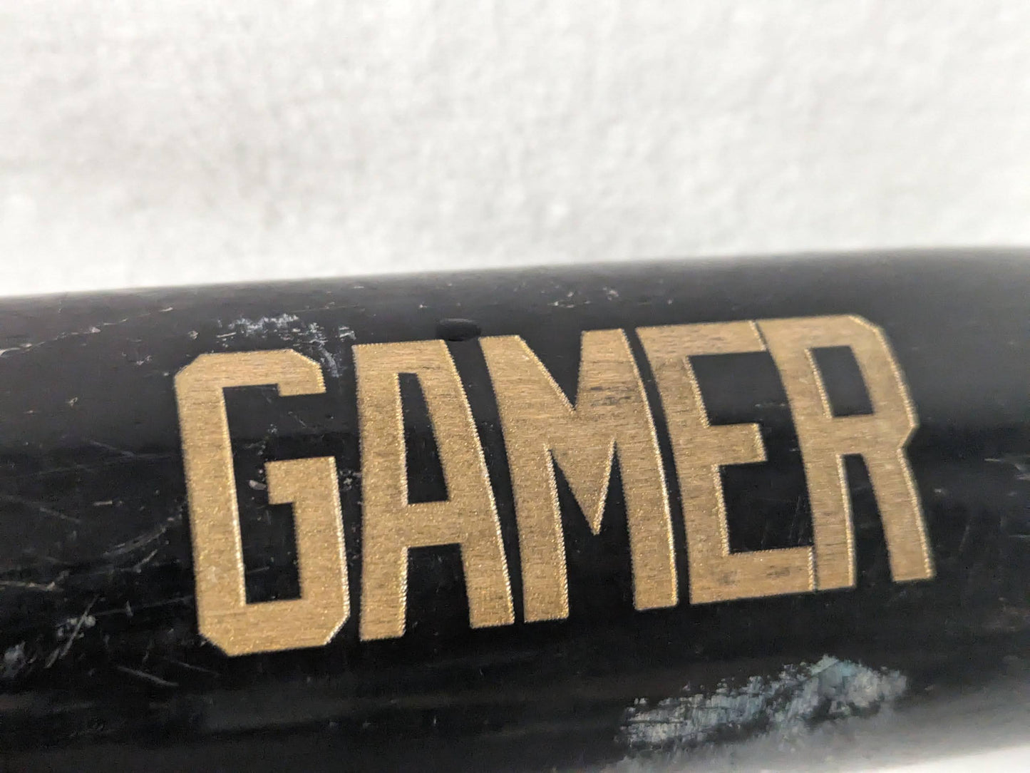 Gamer Wooden Baseball Bat 32 In 29 Oz Color Black Condition Used