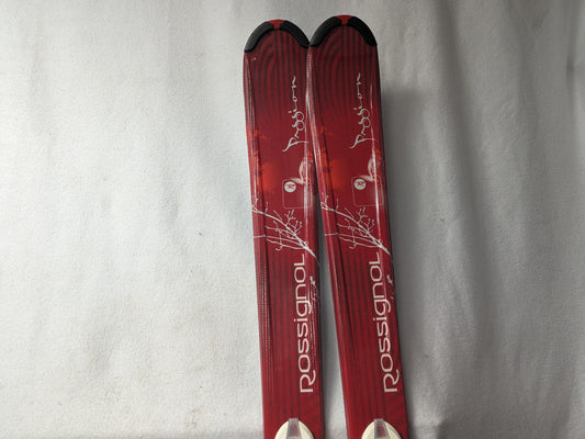 Rossignol Passion Youth Skis w/Rossignol Bindings Size 146 Cm Color Red Used