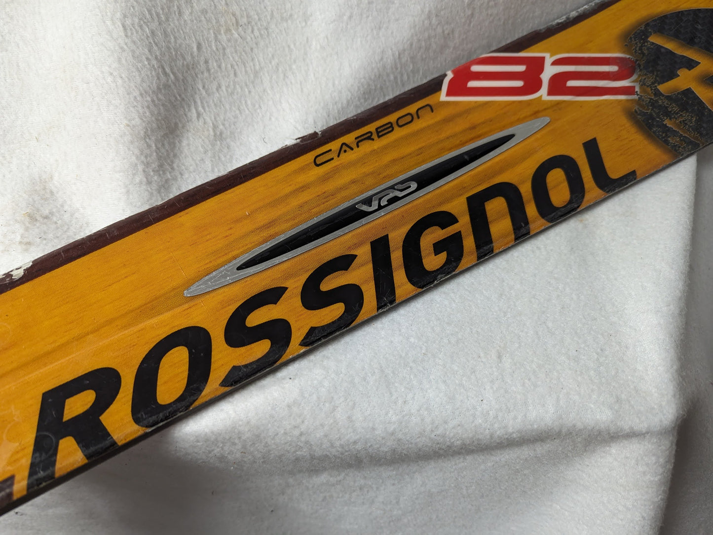 Rossignol Skis Rossignol Binding Size 170 cm Color Yellow and Red Condition Used