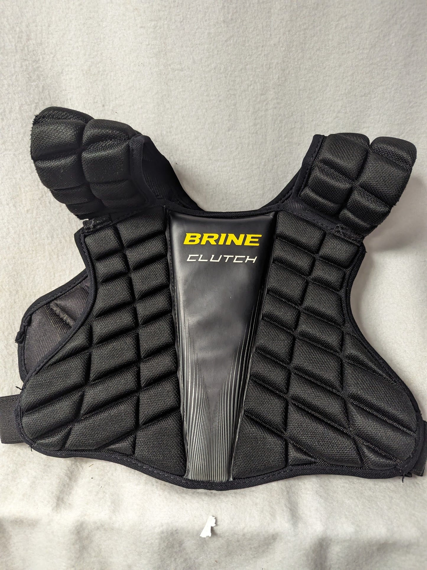 Brine Lacrosse Chest Pads Size Small Color Black Condition Used