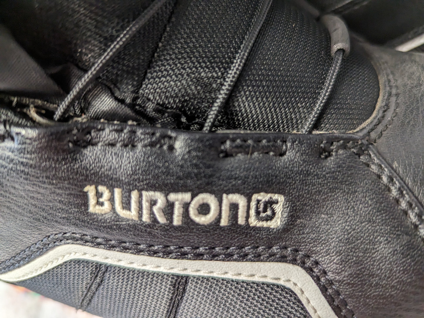 Burton Imprint Zipline Snowboard Boots Size 7 Color Black Condition Used