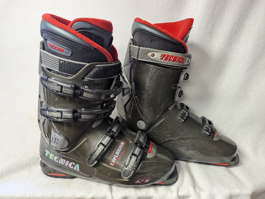 Tecnica Explosion Ski Boots Size 30.5 Color Black Condition Used