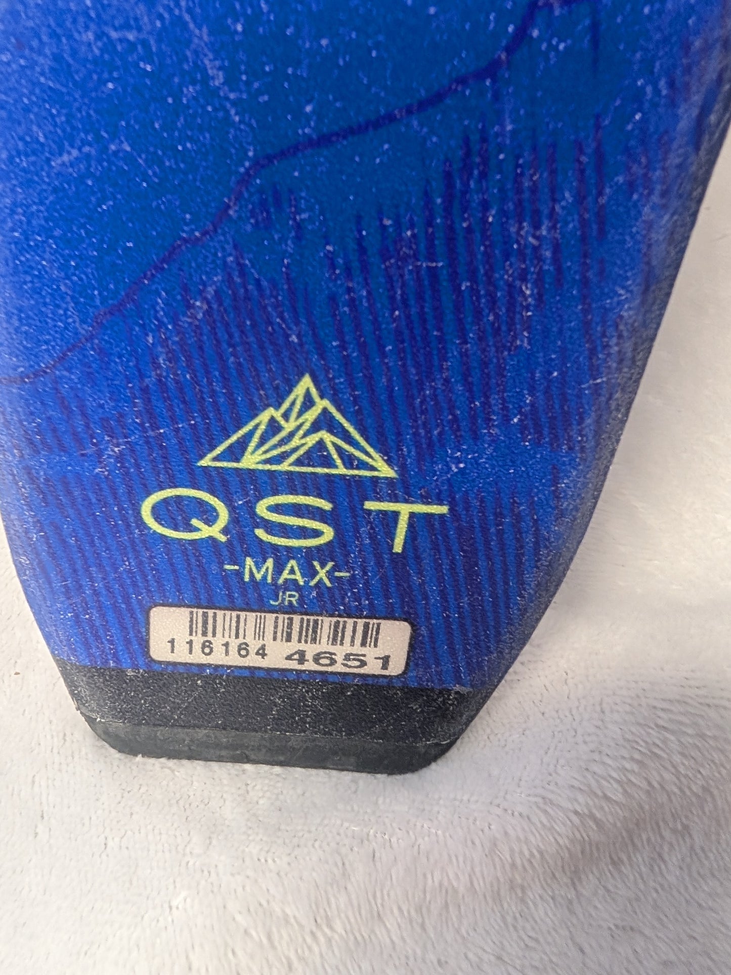 Salomon QST Jr Skis w/Salomon Bindings Size 150 Cm Blue Used