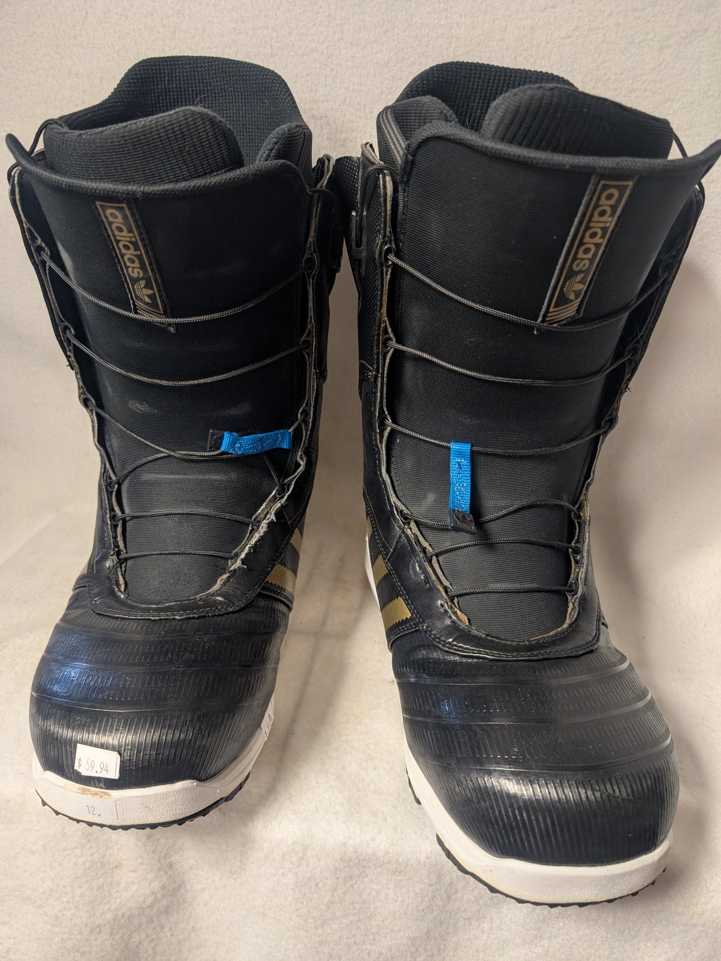 Adidas Snowboard Boots Size 12 Black Used