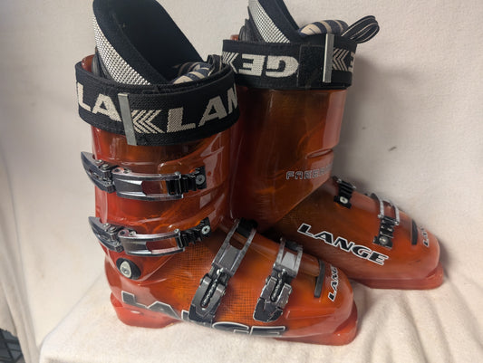 Lange Freeride Ski Boots Size 26.5? Color Orange Used