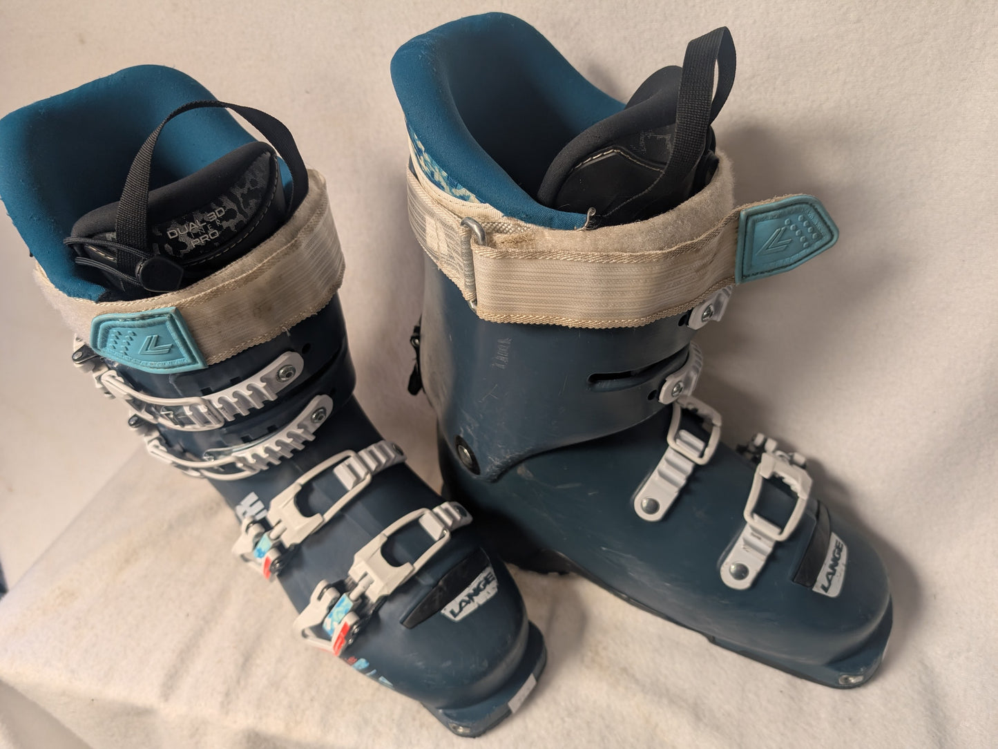 Lange XT Free Ski Boots AT Binding Size 23.5 Color Blue Condition Used