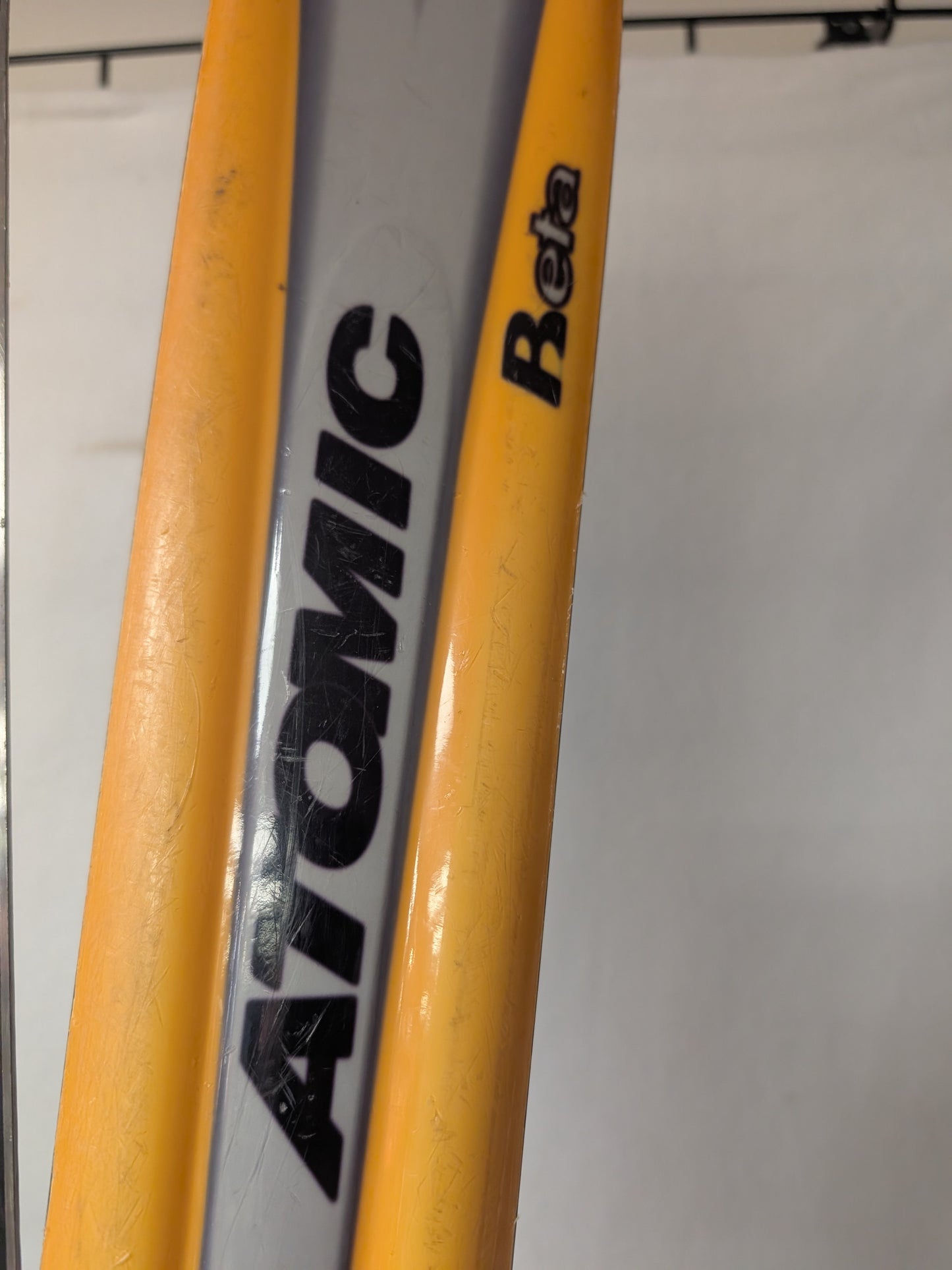 Atomic Beta TM24 Skis Telemark Bindings Size 170cm Color Yellow Condition Used