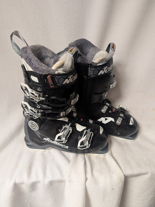 Nordica Speed Machine Ski Boots Size 24.5 Color Black Condition Used